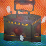 Design Gemälde, Gemälde „Eisen“, Leinwand auf dem Hilfsrahmen, Ölfarbe, Genrekunst, 2001 - Foto 1