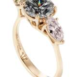 MULTI-COLORED DIAMOND RING WITH GIA REPORTS - photo 2