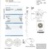 MULTI-COLORED DIAMOND RING WITH GIA REPORTS - фото 5