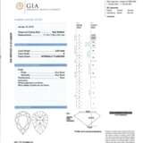 PEAR SHAPED DIAMOND RING OF 2.03 CARATS WITH GIA REPORT - Foto 5