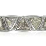 TRIANGULAR DIAMOND ETERNITY BAND - photo 1