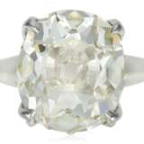 OLD MINE BRILLIANT-CUT DIAMOND RING OF 12.02 CARATS WITH GIA REPORT - фото 1
