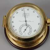 Schiffshygrometer, Barometer und Uhr - Foto 2