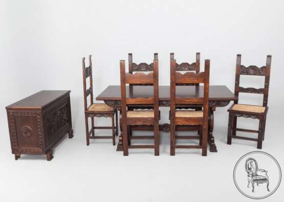  комплект столовой мебелиXIX в - Foto 1