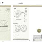 THREE UNMOUNTED COLORED DIAMONDS WITH GIA REPORTS - фото 2