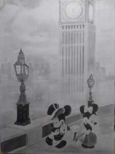 Mickey und Minnie in London
