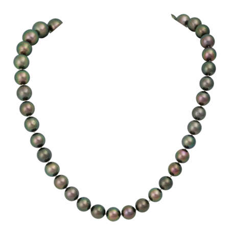GÜNTER KRAUSS Tahiti-Perlenkette, - Foto 1