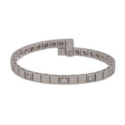 CARTIER Armband "Tectonique" mit 21 Brillanten