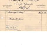 RARITÄT: Art Déco Smaragdring mit orginial Rechnung von 1918! - photo 6