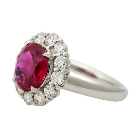 Ring mit feinem Rubin von 3,25 ct - Foto 5