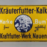Emailschild Kraftfutter-Werk Nauen - фото 1