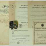 Baden: Nachlass eines Hauptmann und Oberforstrat im Landsturm-Infanterie-Regiment Nr. 33. - Foto 1