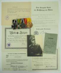 Baden: succession d&#39;un lieutenant d. Landwehr II du 10e / régiment d&#39;infanterie Landwehr 111.