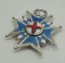 Bavaria: House Knights Order of Saint George, breast star miniature.