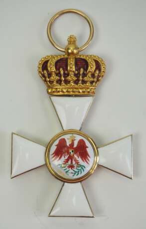 Preussen: Roter Adler Orden, 4. Modell (1885-1917), 3. Klasse mit Krone - Generalleutnant von Sauberzweig. - Foto 1
