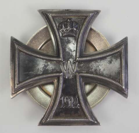 Preussen: Eisernes Kreuz, 1914, 1. Klasse - SILBER Schraubscheibe. - фото 4
