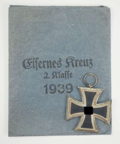 Eisernes Kreuz, 1939, 2. Klasse, in Tüte - Friedrich Orth, Wien. - фото 1