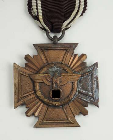 NSDAP Dienstauszeichnung, in Bronze. - Foto 1