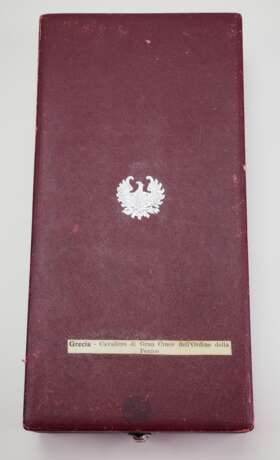 Griechenland: Orden des Phönix, 1. Modell (1926-1935), Großkreuz Satz, im Etui. - photo 5