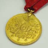 Türkei: Imtiyaz-Medaille, in Gold. - Foto 2