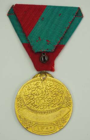Türkei: Imtiyaz-Medaille, in Gold. - photo 3