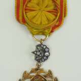 Tunesien: Orden des Ruhms (Nishan Iftikhar), 1. Modell, 1. Typ (Ahmed Pascha Bey 1837-1855), Offiziers Dekoration. - Foto 1