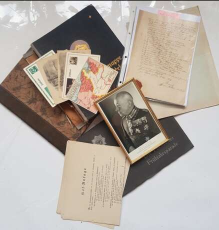 Dokumente aus dem Nachlass der Familie von Rosenberg-Gruszczynski. - Foto 1