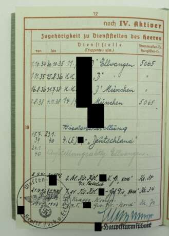 Dokumenten Nachlass eines SS-Unterscharführers der SS-Division "Nord" - gefallen in Nordfinnland. - фото 2