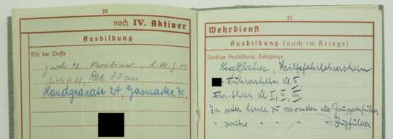Dokumenten Nachlass eines SS-Unterscharführers der SS-Division "Nord" - gefallen in Nordfinnland. - photo 3
