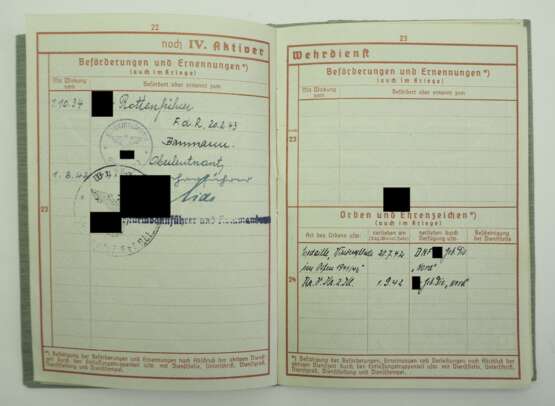 Dokumenten Nachlass eines SS-Unterscharführers der SS-Division "Nord" - gefallen in Nordfinnland. - photo 4