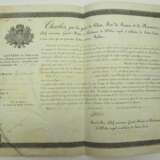 Frankreich: Orden des Hl. Ludwig, Ritterkreuz Urkunde 1830. - фото 1