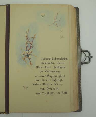 Bayern: Fotoalbum des Königlich Bayerisches 6. Infanterie-Regiment „Kaiser Wilhelm, König von Preußen“. - фото 2