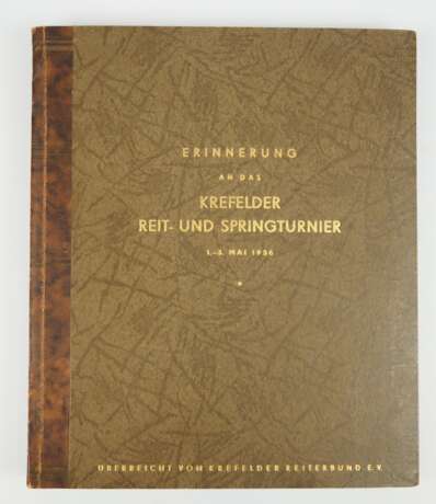 Fotoalbum Krefelder Reit- und Springturnier 1.-3. Mai 1936. - photo 1