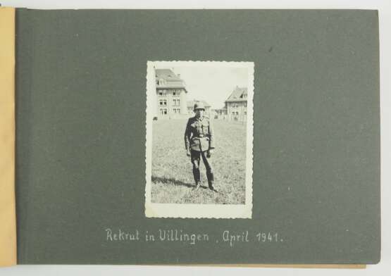 Wehrmacht: Fotoalbum eines Angehörigen der s.s.Artillerie-Abteilung 607. - фото 1