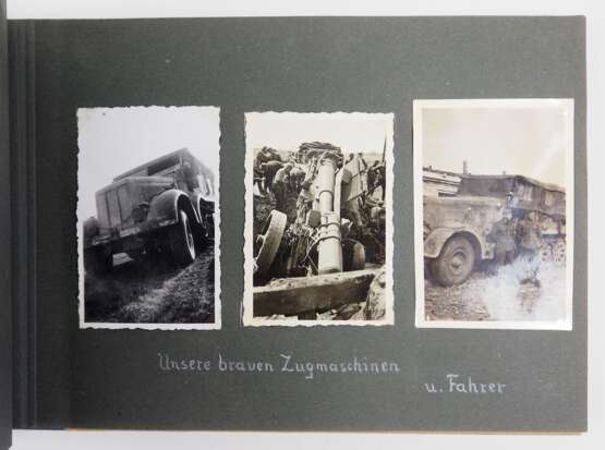 Wehrmacht: Fotoalbum eines Angehörigen der s.s.Artillerie-Abteilung 607. - photo 7
