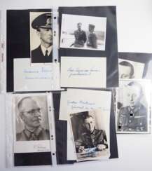 Ritterkreuzträger und Generalität - Sammlung Fotos und Autographen - Teil 9.