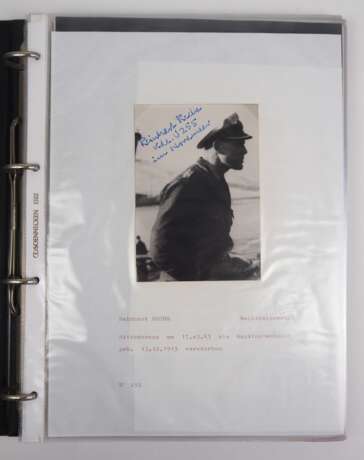 Kriegsmarine: Sammlung Ritterkreuzträger Autographen - Teil I. - фото 1