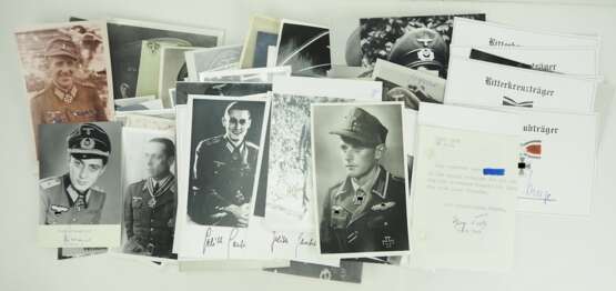 3. Reich: Lot Autographen. - photo 1