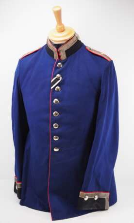 Preussen: Uniformjacke eines Offiziersstellvertreters der 1. Batterie, Fußartillerie-Regiment „Encke“ (Magdeburgisches) Nr. 4. - photo 1