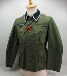 Wehrmacht: Sommerjacke für einen Gebirgsjäger.