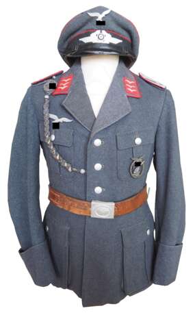 Luftwaffe: Uniformensemble eines Feldwebel der Flakartillerie. - Foto 1