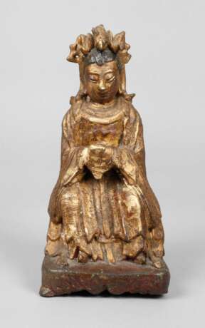 Bronzeplastik Bodhisattva - Foto 1