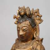 Bronzeplastik Bodhisattva - фото 5
