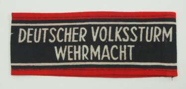 Volkssturm Ärmelband.