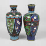 Zwei Vasen Cloisonné - photo 1