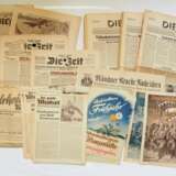 3. Reich: Lot Zeitungen und Zeitschriften. - фото 1