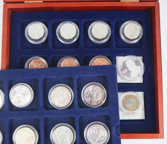 Österreich: Sammlung Silber Euro Münzen. - Foto 1