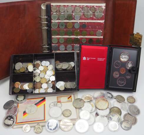 Umfangreiche Sammlung Münzen und Medaillen - SILBER. - Foto 1