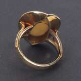 Opalring mit Gold Fassung. - фото 4