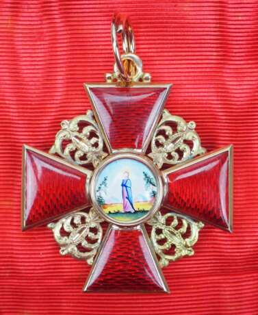Russland: Orden der heiligen Anna, 2. Modell (1810-1917), 1. Klasse Set. - Foto 5